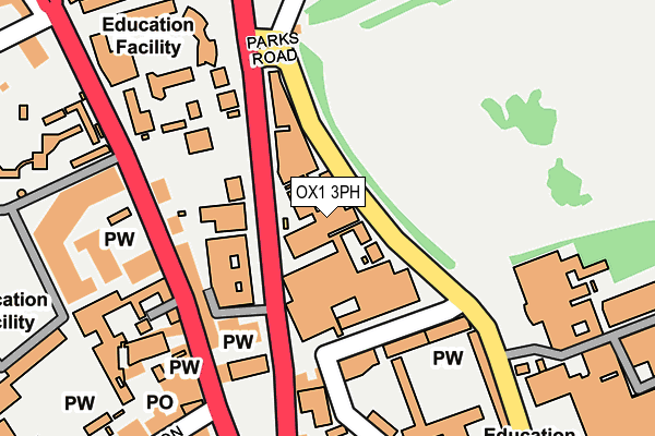 OX1 3PH map - OS OpenMap – Local (Ordnance Survey) OX1 3PH map - OS OpenMap – Local (Ordnance Survey)