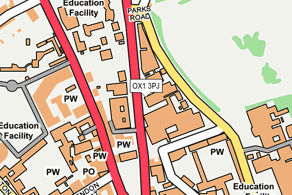 OX1 3PJ map - OS OpenMap – Local (Ordnance Survey) OX1 3PJ map - OS OpenMap – Local (Ordnance Survey)