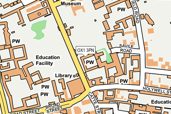 OX1 3PN map - OS OpenMap – Local (Ordnance Survey) OX1 3PN map - OS OpenMap – Local (Ordnance Survey)