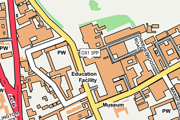 OX1 3PP map - OS OpenMap – Local (Ordnance Survey) OX1 3PP map - OS OpenMap – Local (Ordnance Survey)