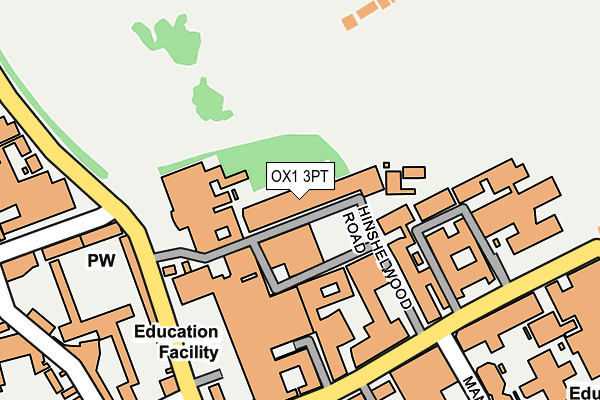 OX1 3PT map - OS OpenMap – Local (Ordnance Survey) OX1 3PT map - OS OpenMap – Local (Ordnance Survey)