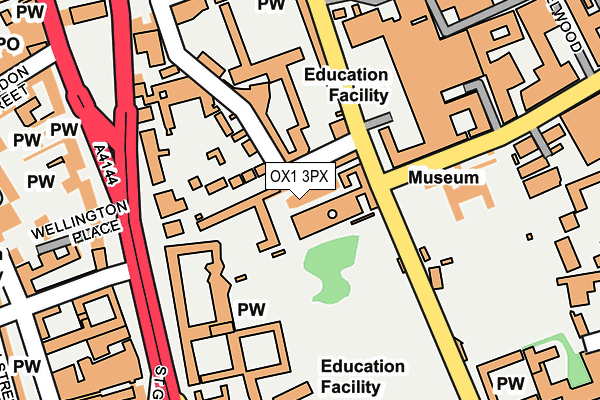 OX1 3PX map - OS OpenMap – Local (Ordnance Survey) OX1 3PX map - OS OpenMap – Local (Ordnance Survey)