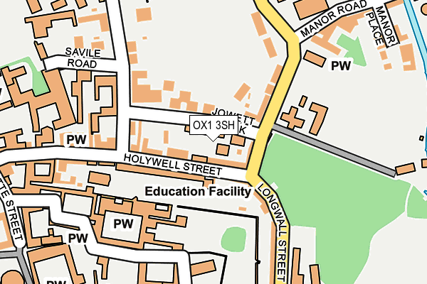 OX1 3SH map - OS OpenMap – Local (Ordnance Survey) OX1 3SH map - OS OpenMap – Local (Ordnance Survey)