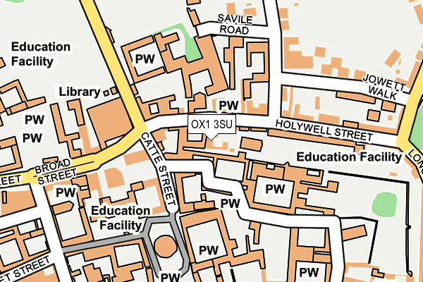 OX1 3SU map - OS OpenMap – Local (Ordnance Survey) OX1 3SU map - OS OpenMap – Local (Ordnance Survey)