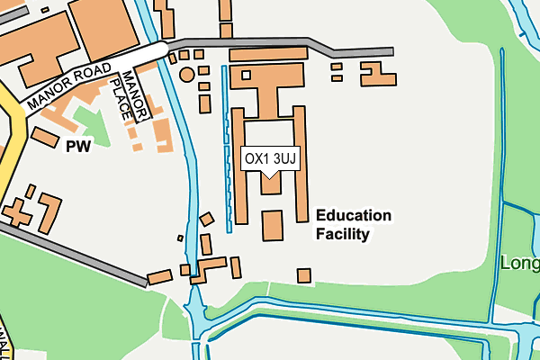 OX1 3UJ map - OS OpenMap – Local (Ordnance Survey) OX1 3UJ map - OS OpenMap – Local (Ordnance Survey)
