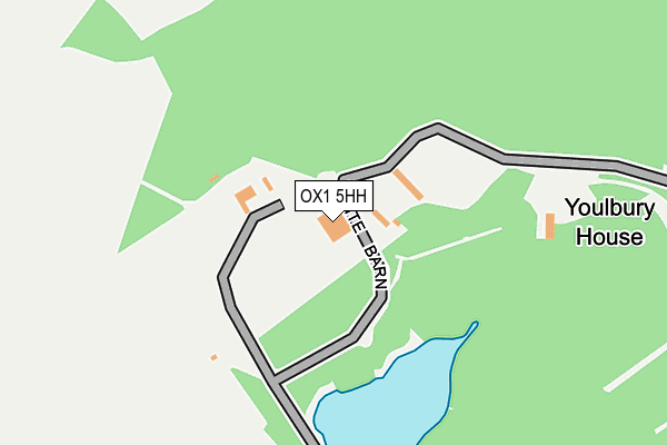 OX1 5HH map - OS OpenMap – Local (Ordnance Survey) OX1 5HH map - OS OpenMap – Local (Ordnance Survey)