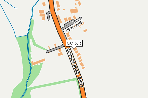 OX1 5JR map - OS OpenMap – Local (Ordnance Survey)