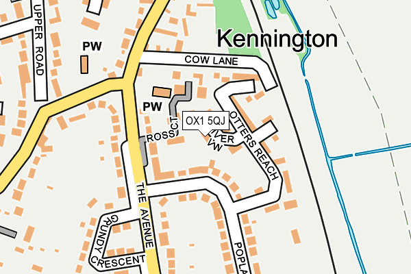 OX1 5QJ map - OS OpenMap – Local (Ordnance Survey) OX1 5QJ map - OS OpenMap – Local (Ordnance Survey)
