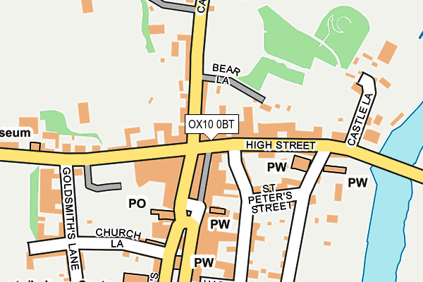 OX10 0BT map - OS OpenMap – Local (Ordnance Survey) OX10 0BT map - OS OpenMap – Local (Ordnance Survey)