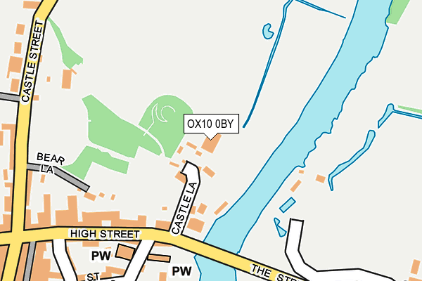 OX10 0BY map - OS OpenMap – Local (Ordnance Survey) OX10 0BY map - OS OpenMap – Local (Ordnance Survey)