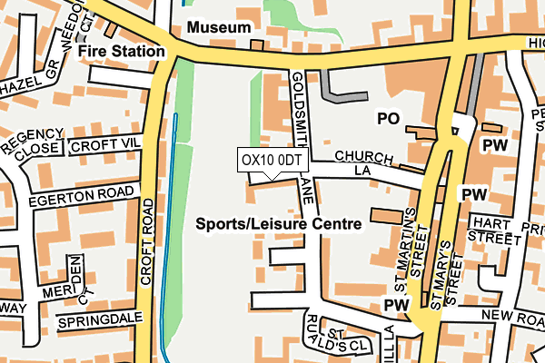 OX10 0DT map - OS OpenMap – Local (Ordnance Survey) OX10 0DT map - OS OpenMap – Local (Ordnance Survey)