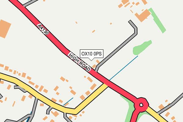 OX10 0PS map - OS OpenMap – Local (Ordnance Survey) OX10 0PS map - OS OpenMap – Local (Ordnance Survey)