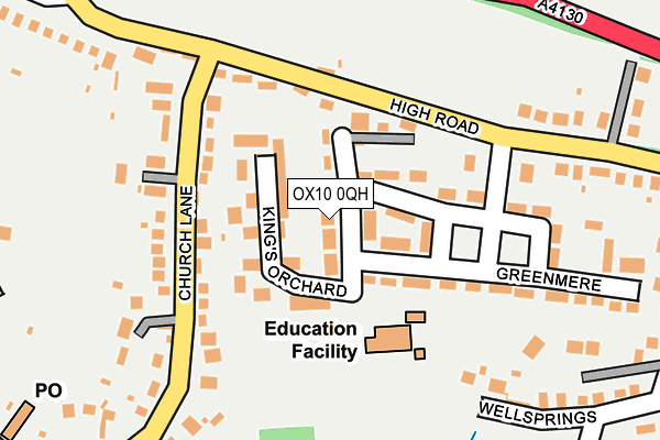OX10 0QH map - OS OpenMap – Local (Ordnance Survey) OX10 0QH map - OS OpenMap – Local (Ordnance Survey)