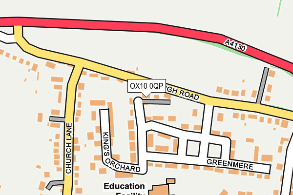 OX10 0QP map - OS OpenMap – Local (Ordnance Survey) OX10 0QP map - OS OpenMap – Local (Ordnance Survey)