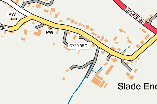 OX10 0RQ map - OS OpenMap – Local (Ordnance Survey) OX10 0RQ map - OS OpenMap – Local (Ordnance Survey)