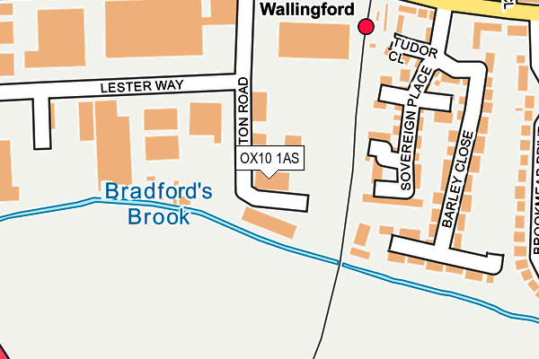 OX10 1AS map - OS OpenMap – Local (Ordnance Survey) OX10 1AS map - OS OpenMap – Local (Ordnance Survey)