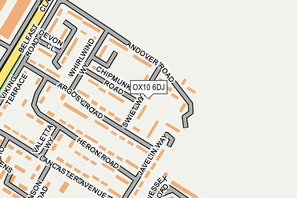 OX10 6DJ map - OS OpenMap – Local (Ordnance Survey) OX10 6DJ map - OS OpenMap – Local (Ordnance Survey)
