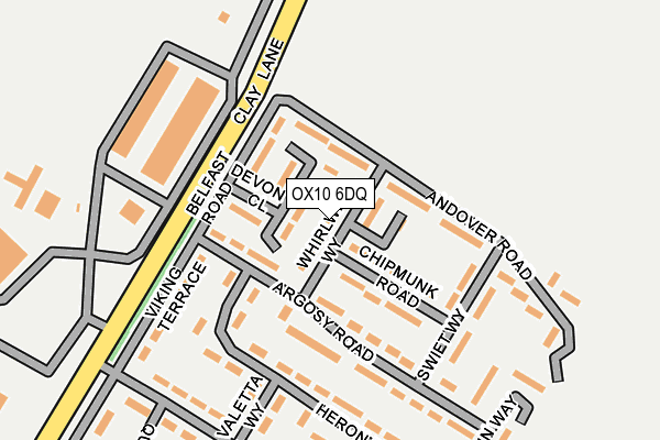 OX10 6DQ map - OS OpenMap – Local (Ordnance Survey) OX10 6DQ map - OS OpenMap – Local (Ordnance Survey)