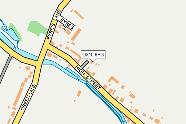 OX10 6HG map - OS OpenMap – Local (Ordnance Survey) OX10 6HG map - OS OpenMap – Local (Ordnance Survey)