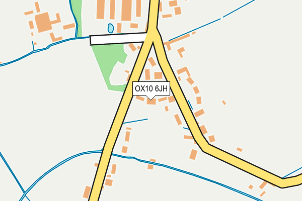 OX10 6JH map - OS OpenMap – Local (Ordnance Survey) OX10 6JH map - OS OpenMap – Local (Ordnance Survey)