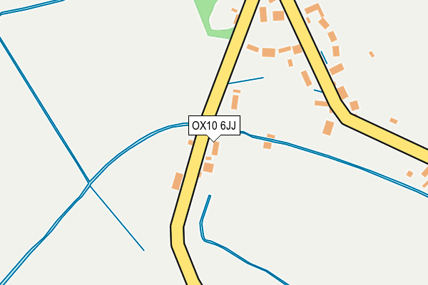OX10 6JJ map - OS OpenMap – Local (Ordnance Survey) OX10 6JJ map - OS OpenMap – Local (Ordnance Survey)