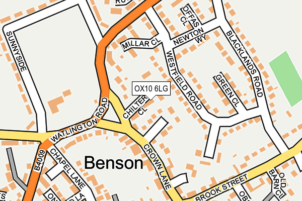 OX10 6LG map - OS OpenMap – Local (Ordnance Survey) OX10 6LG map - OS OpenMap – Local (Ordnance Survey)