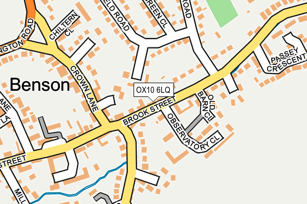 OX10 6LQ map - OS OpenMap – Local (Ordnance Survey) OX10 6LQ map - OS OpenMap – Local (Ordnance Survey)