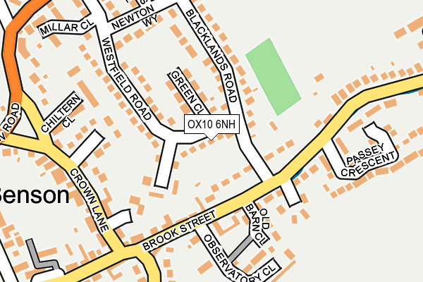 OX10 6NH map - OS OpenMap – Local (Ordnance Survey) OX10 6NH map - OS OpenMap – Local (Ordnance Survey)