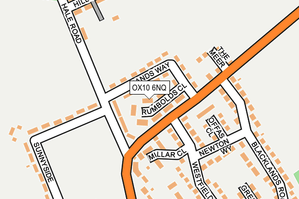 OX10 6NQ map - OS OpenMap – Local (Ordnance Survey) OX10 6NQ map - OS OpenMap – Local (Ordnance Survey)