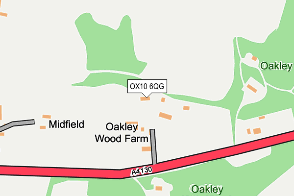 OX10 6QG map - OS OpenMap – Local (Ordnance Survey) OX10 6QG map - OS OpenMap – Local (Ordnance Survey)