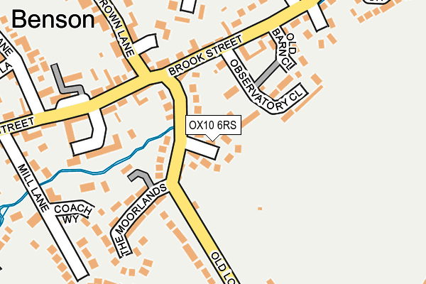 OX10 6RS map - OS OpenMap – Local (Ordnance Survey) OX10 6RS map - OS OpenMap – Local (Ordnance Survey)