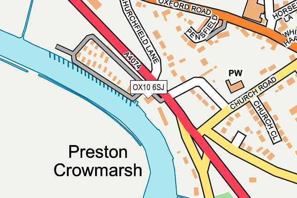 OX10 6SJ map - OS OpenMap – Local (Ordnance Survey) OX10 6SJ map - OS OpenMap – Local (Ordnance Survey)