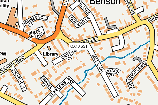 OX10 6ST map - OS OpenMap – Local (Ordnance Survey) OX10 6ST map - OS OpenMap – Local (Ordnance Survey)