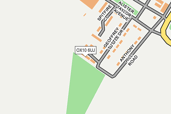 OX10 6UJ map - OS OpenMap – Local (Ordnance Survey) OX10 6UJ map - OS OpenMap – Local (Ordnance Survey)