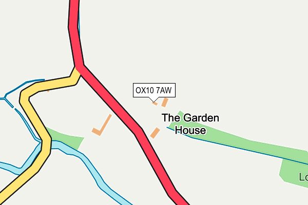 OX10 7AW map - OS OpenMap – Local (Ordnance Survey) OX10 7AW map - OS OpenMap – Local (Ordnance Survey)