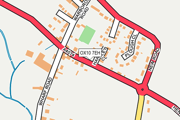 OX10 7EH map - OS OpenMap – Local (Ordnance Survey) OX10 7EH map - OS OpenMap – Local (Ordnance Survey)