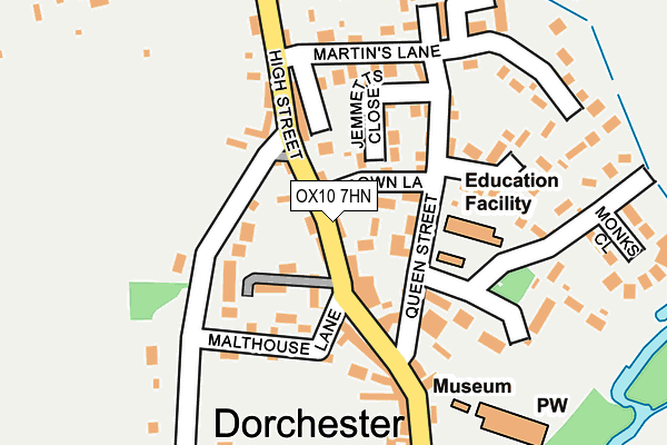 OX10 7HN map - OS OpenMap – Local (Ordnance Survey) OX10 7HN map - OS OpenMap – Local (Ordnance Survey)