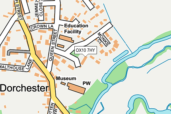 OX10 7HY map - OS OpenMap – Local (Ordnance Survey) OX10 7HY map - OS OpenMap – Local (Ordnance Survey)