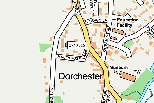 OX10 7LG map - OS OpenMap – Local (Ordnance Survey) OX10 7LG map - OS OpenMap – Local (Ordnance Survey)