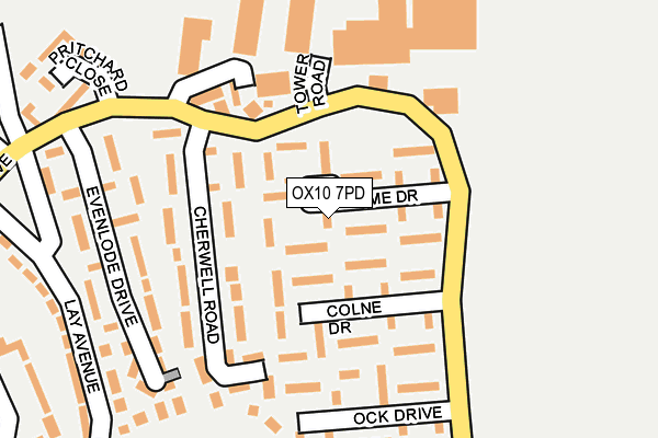 OX10 7PD map - OS OpenMap – Local (Ordnance Survey) OX10 7PD map - OS OpenMap – Local (Ordnance Survey)
