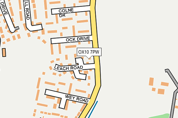 OX10 7PW map - OS OpenMap – Local (Ordnance Survey) OX10 7PW map - OS OpenMap – Local (Ordnance Survey)