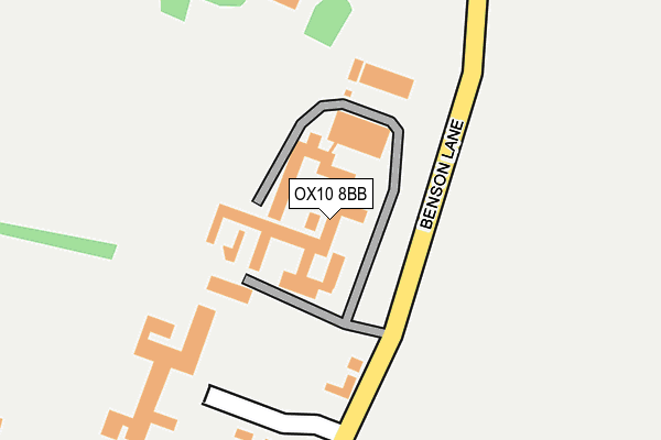 OX10 8BB map - OS OpenMap – Local (Ordnance Survey) OX10 8BB map - OS OpenMap – Local (Ordnance Survey)
