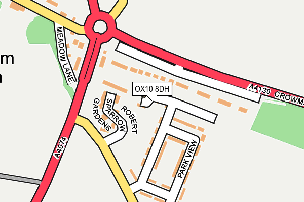 OX10 8DH map - OS OpenMap – Local (Ordnance Survey) OX10 8DH map - OS OpenMap – Local (Ordnance Survey)