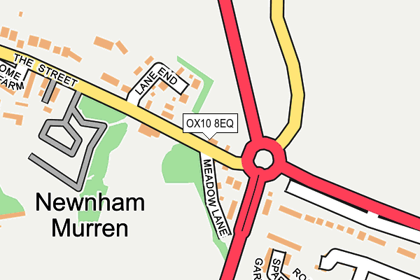 OX10 8EQ map - OS OpenMap – Local (Ordnance Survey) OX10 8EQ map - OS OpenMap – Local (Ordnance Survey)