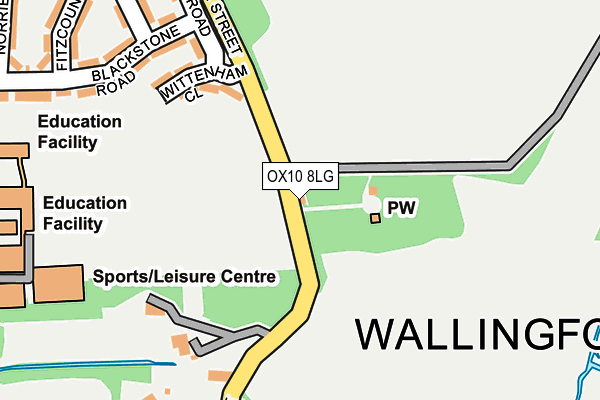 OX10 8LG map - OS OpenMap – Local (Ordnance Survey) OX10 8LG map - OS OpenMap – Local (Ordnance Survey)
