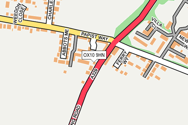 OX10 9HN map - OS OpenMap – Local (Ordnance Survey) OX10 9HN map - OS OpenMap – Local (Ordnance Survey)