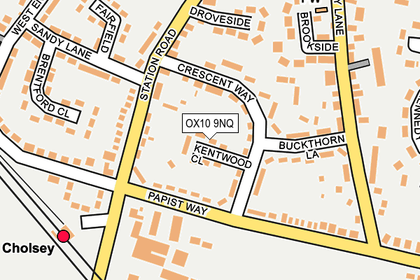 OX10 9NQ map - OS OpenMap – Local (Ordnance Survey) OX10 9NQ map - OS OpenMap – Local (Ordnance Survey)