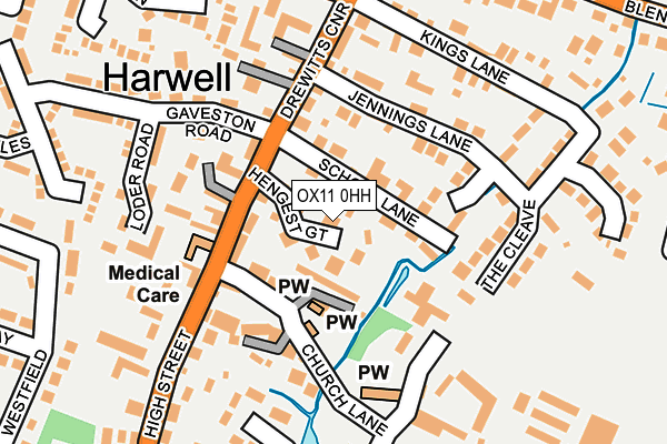 OX11 0HH map - OS OpenMap – Local (Ordnance Survey) OX11 0HH map - OS OpenMap – Local (Ordnance Survey)
