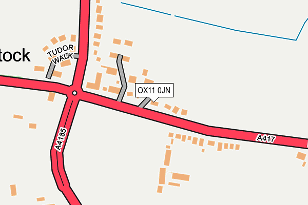 OX11 0JN map - OS OpenMap – Local (Ordnance Survey) OX11 0JN map - OS OpenMap – Local (Ordnance Survey)