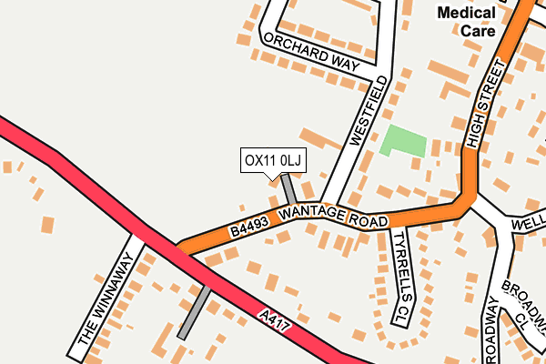 OX11 0LJ map - OS OpenMap – Local (Ordnance Survey) OX11 0LJ map - OS OpenMap – Local (Ordnance Survey)